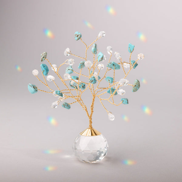 Turquoise Tree Suncatcher Turquoise Tree Suncatcher