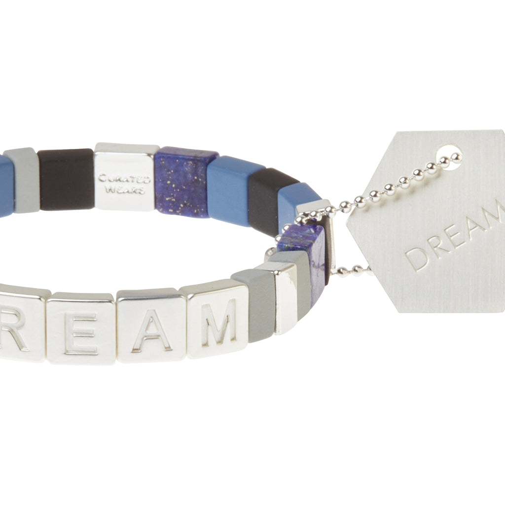 Empower Bracelet - DREAM Silver/Lapis/Jasper