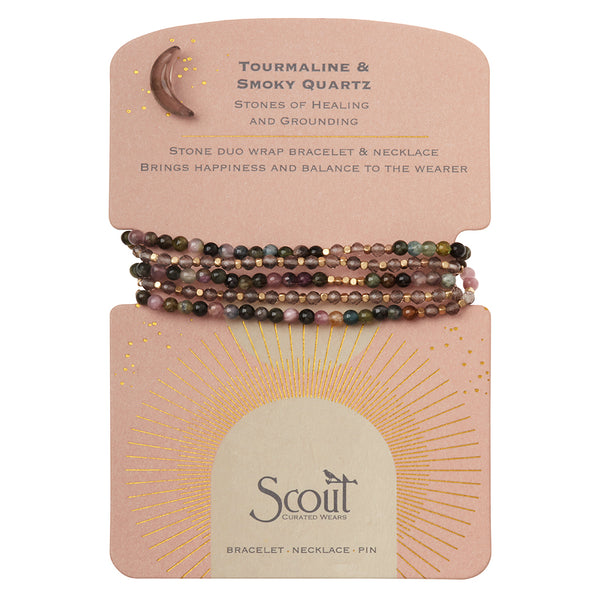 tourmaline stone of healing WRAP BRACELET & NECKLACE tourmaline stone of healing WRAP BRACELET & NECKLACE