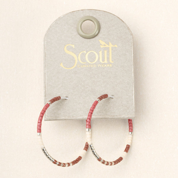 Blush Small Hoop Earring Blush Small Hoop Earring