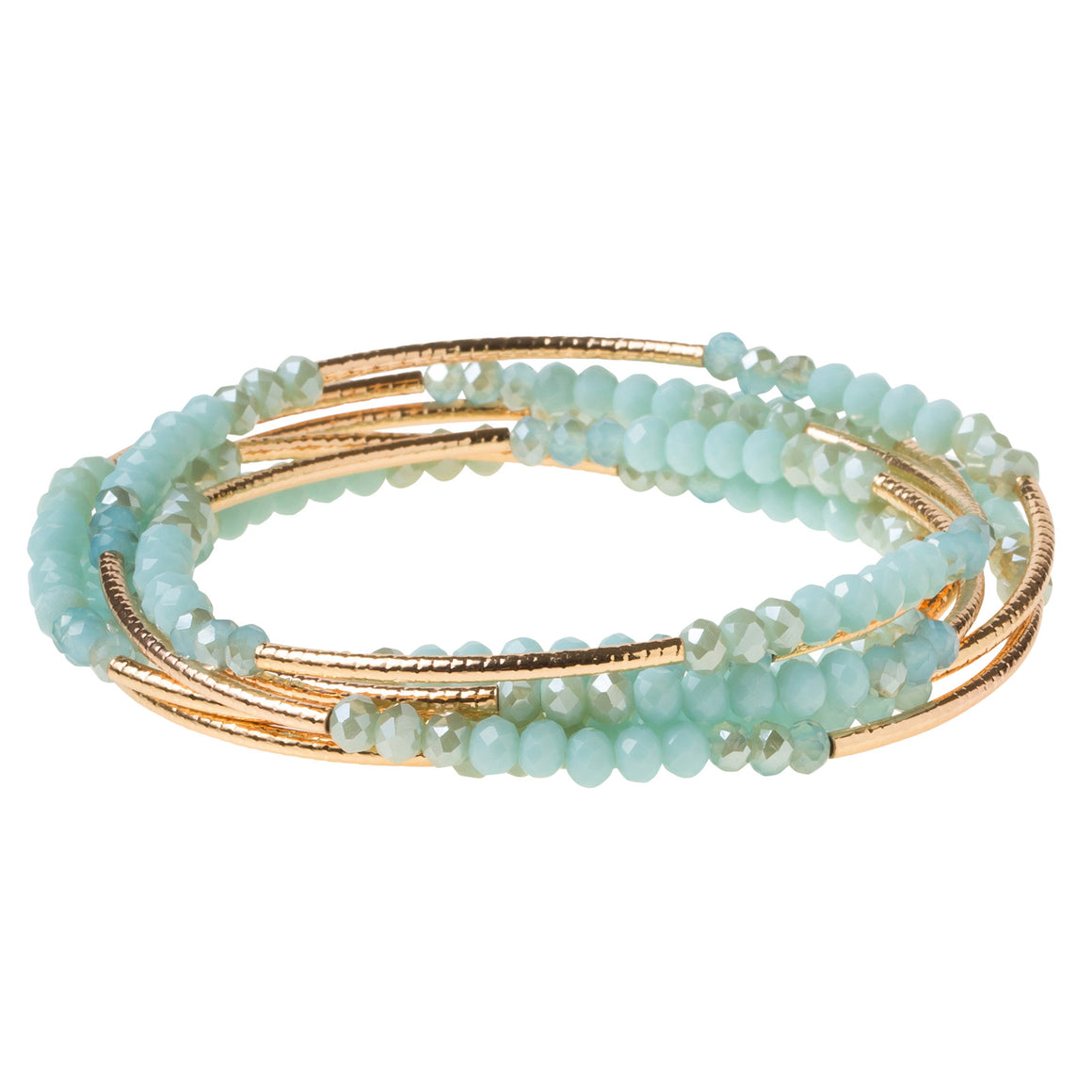 Scout Wrap : turquoise combo/gold