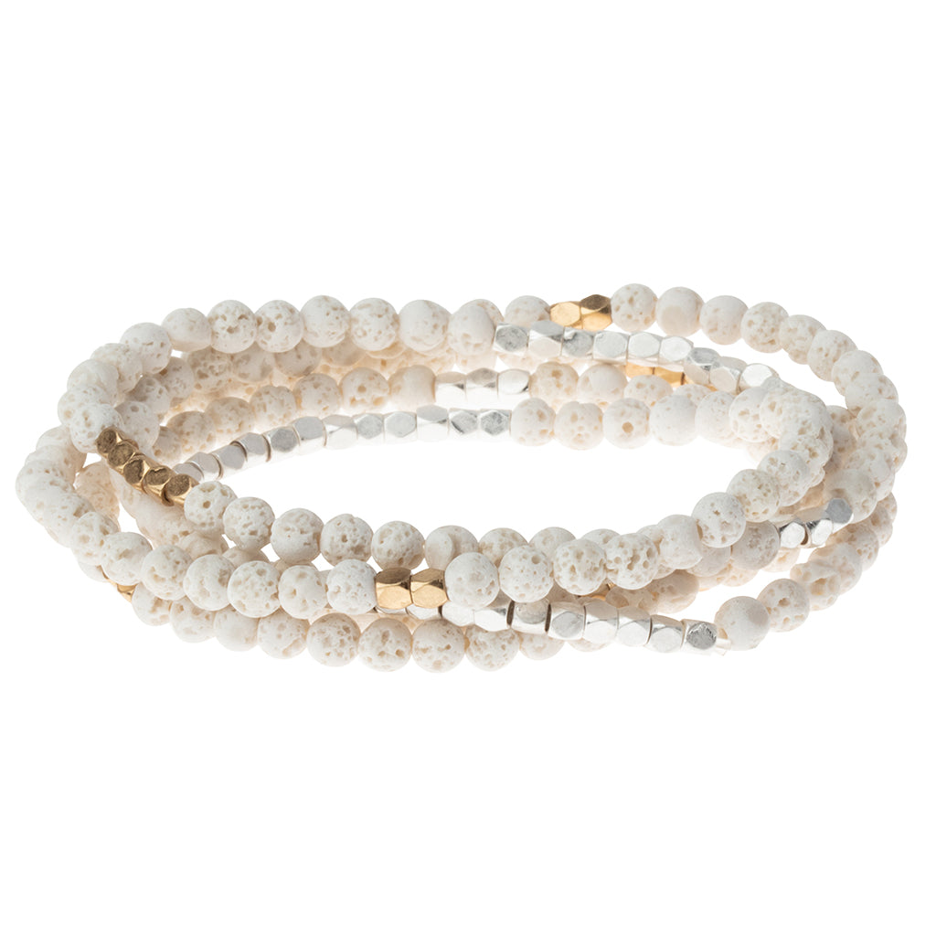 Stone Wrap White Lava - Stone of Strength