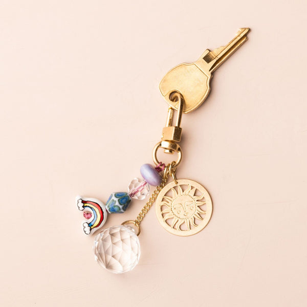 Bookmark & Keychain Set - Sun/Abundance
