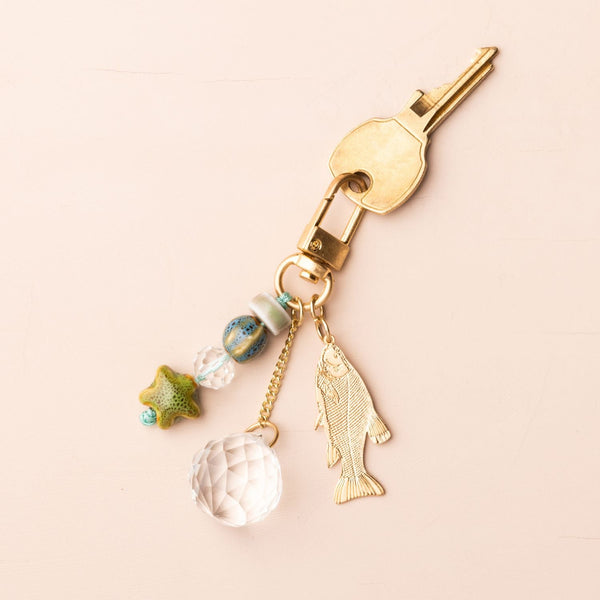 Bookmark & Keychain Set - Fish/Harmony