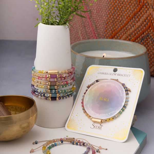 Chakra Glow Bracelet - Creativity/Sacral/Gold