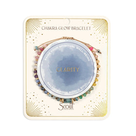Chakra Glow Bracelet - Clarity/Third Eye/Gold