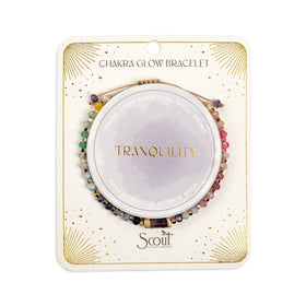 Chakra Glow Bracelet - Tranquility/Crown/Gold