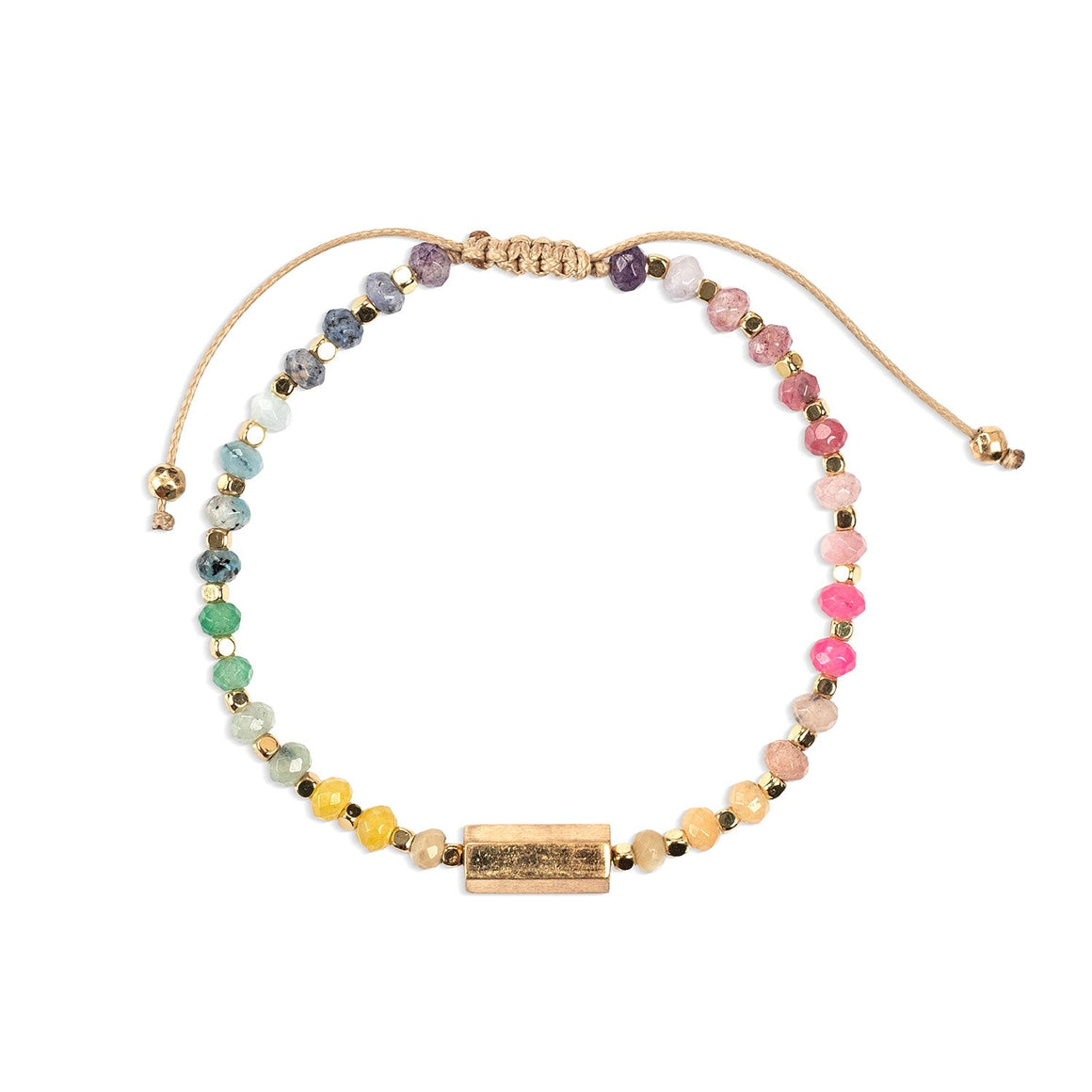Chakra Glow Bracelet - Aura/Well-Being/Gold
