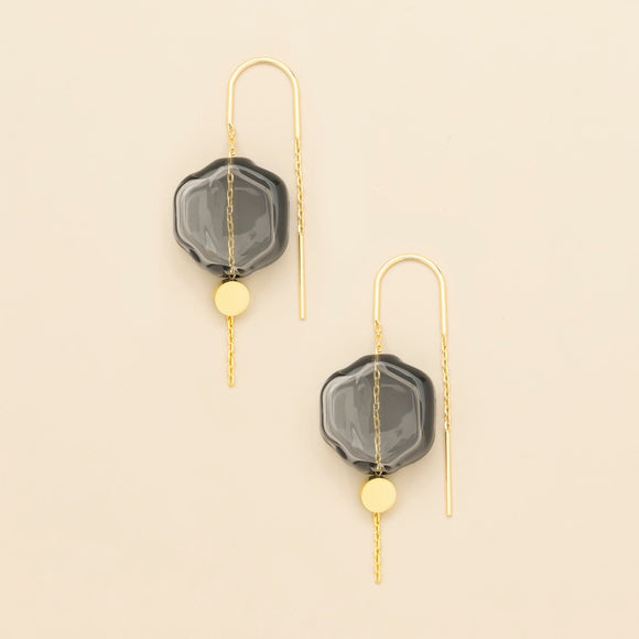 Refined Glass Earrings