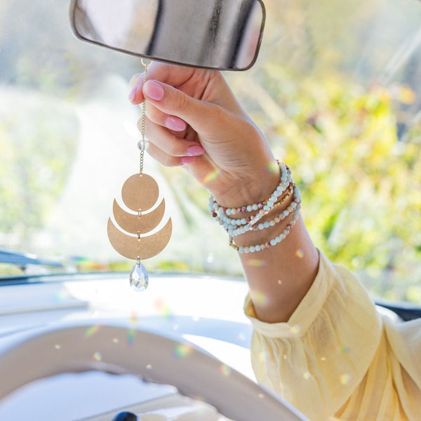 Stone Wrap Blue Lace Agate/Silver - Stone of Clarity