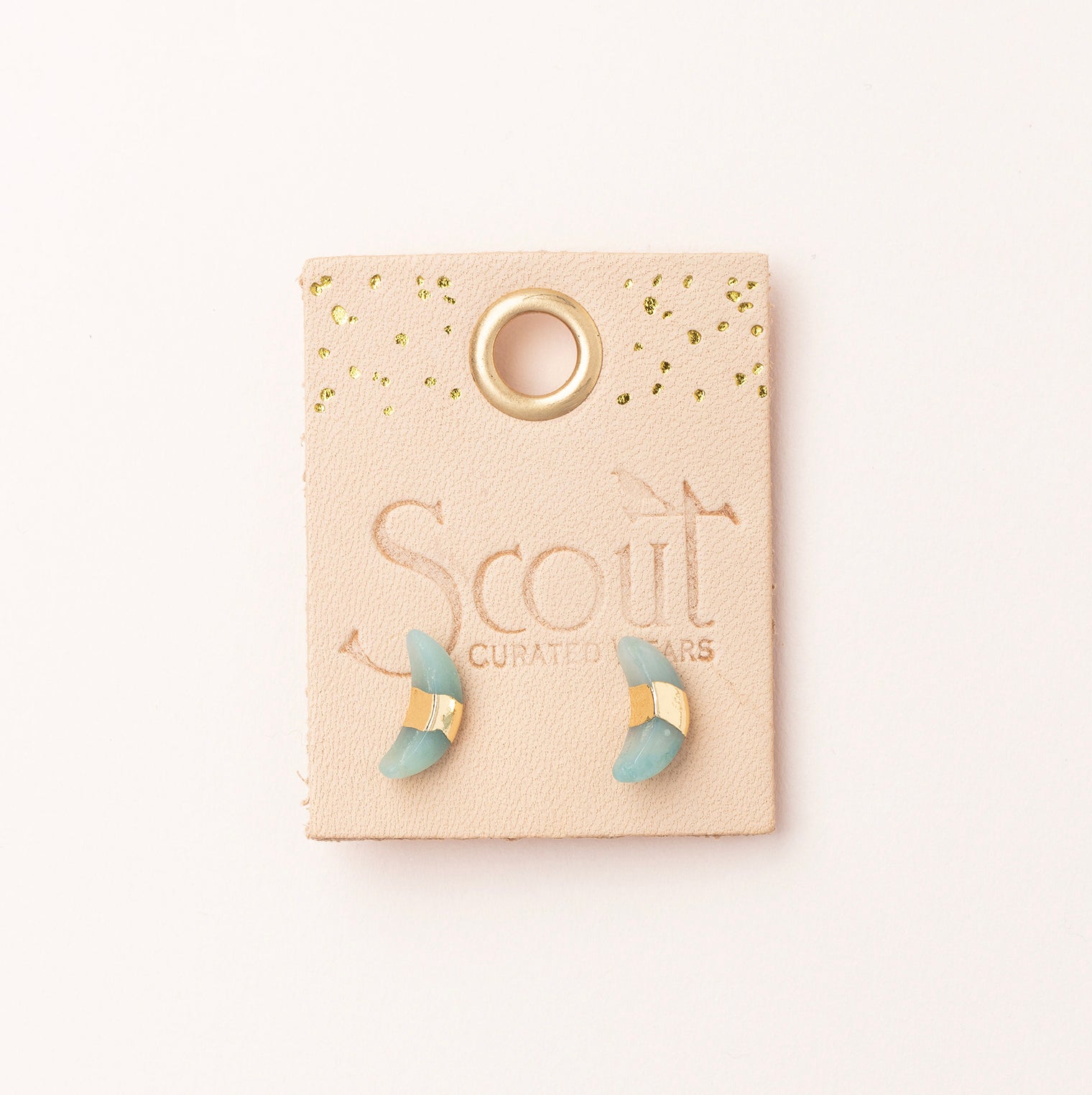 Crescent discount moon studs