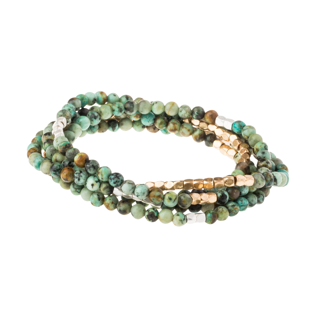 African Turquoise Bracelet 8mm - Remedywala