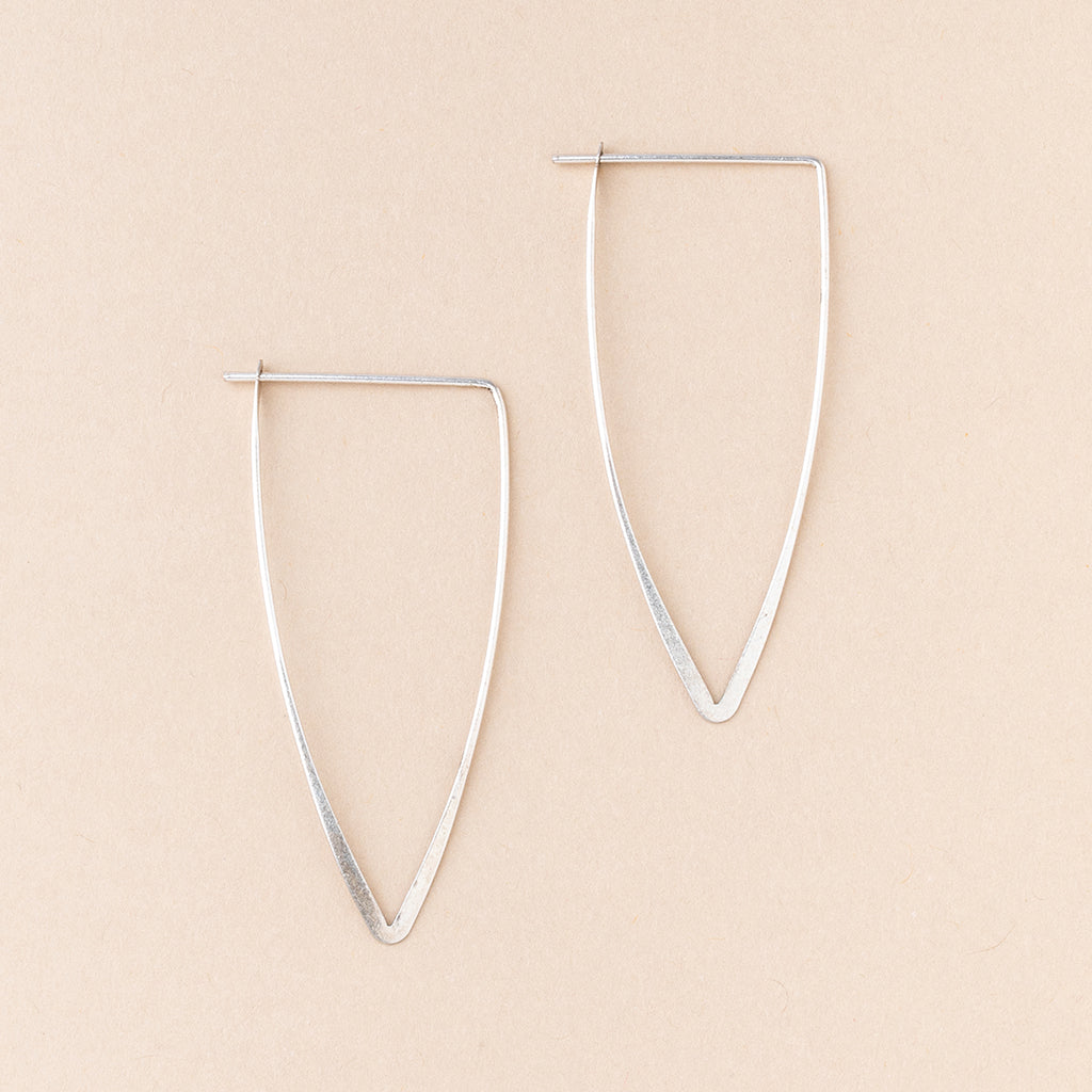 Refined Earring Collection - Galaxy Triangle/Sterling Silver - Scout  Curated Wears