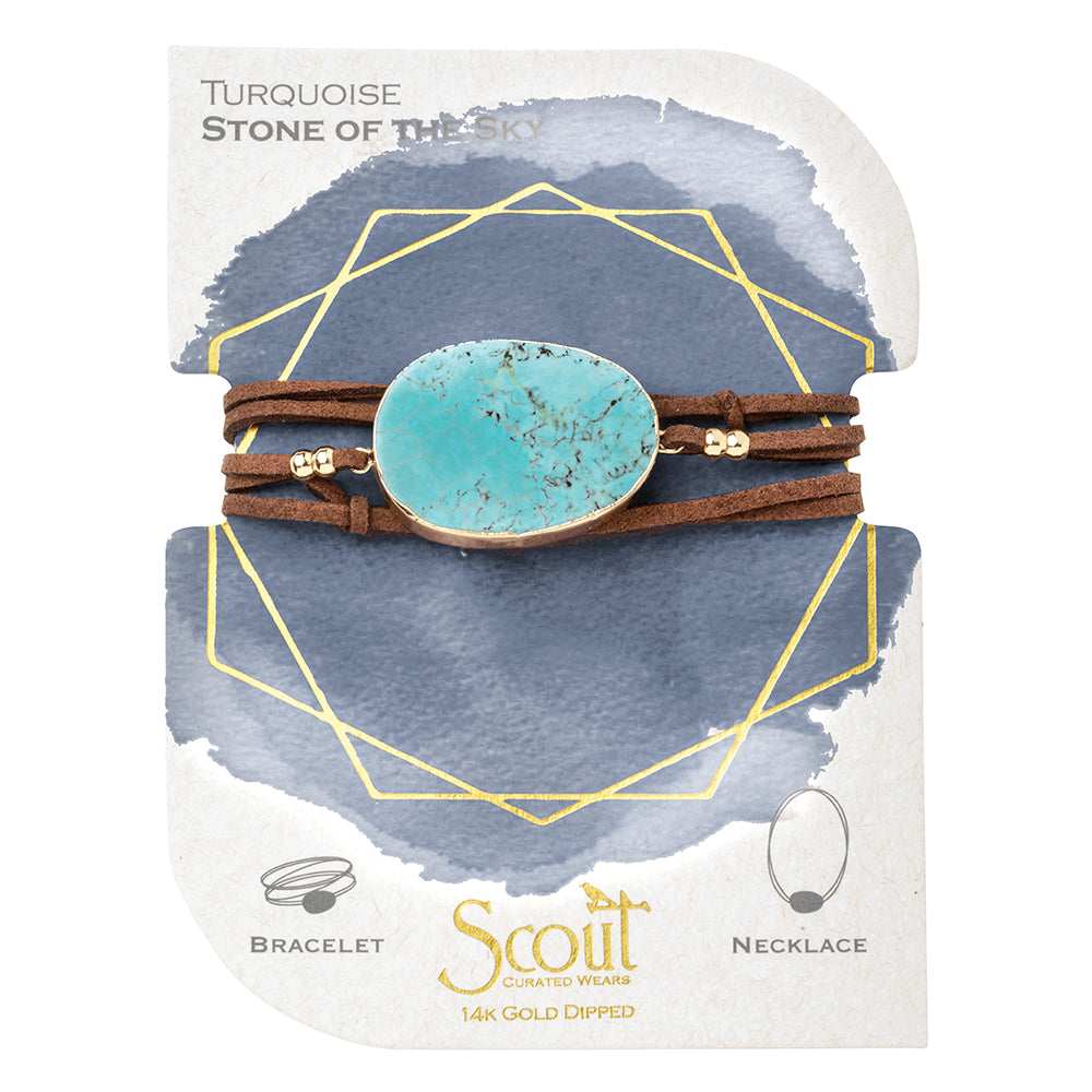 Turquoise Stone Bracelet - Stone of the Sky