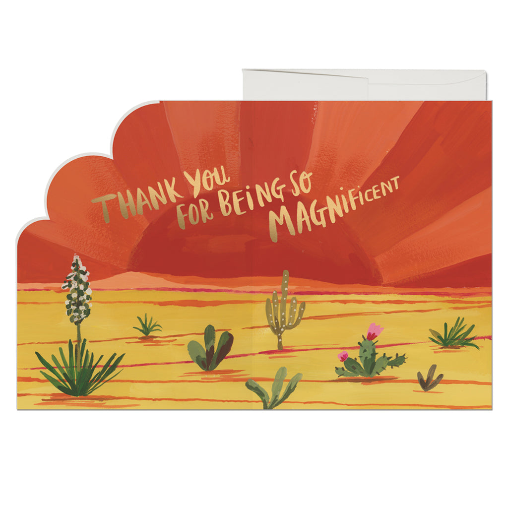 Magnificent Sunset Greeting Card