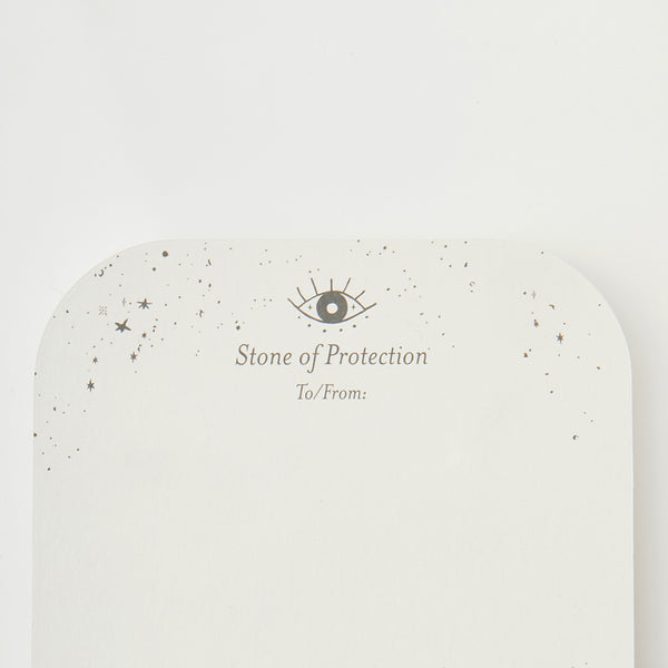 Stone Intention Charm Bracelet - Labradorite/Gold