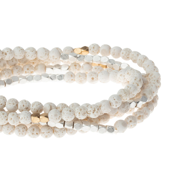 Stone Wrap White Lava - Stone of Strength