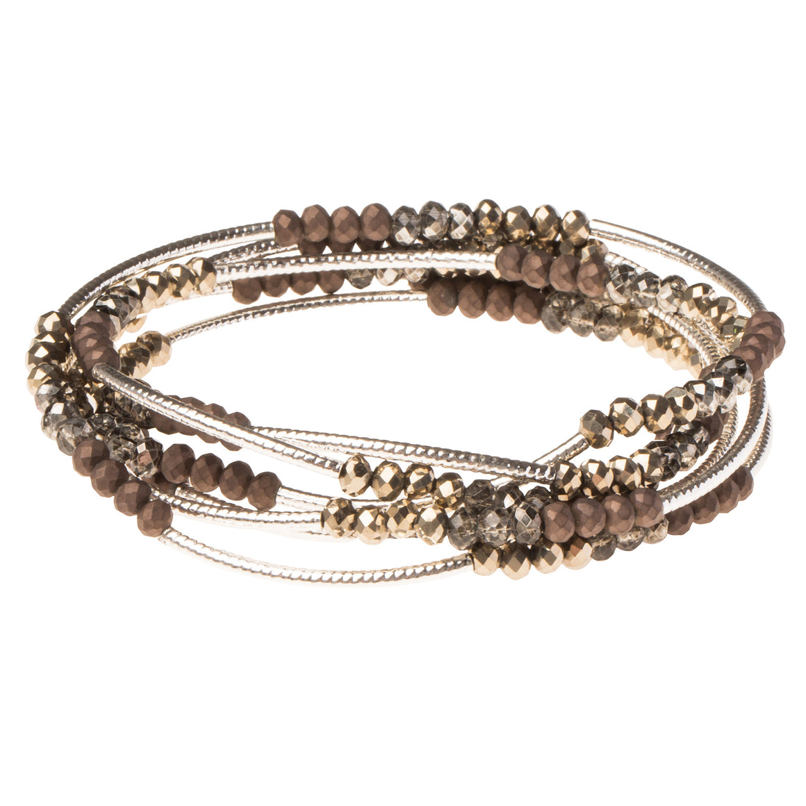 Scout Wrap : metallic tri-tone/silver