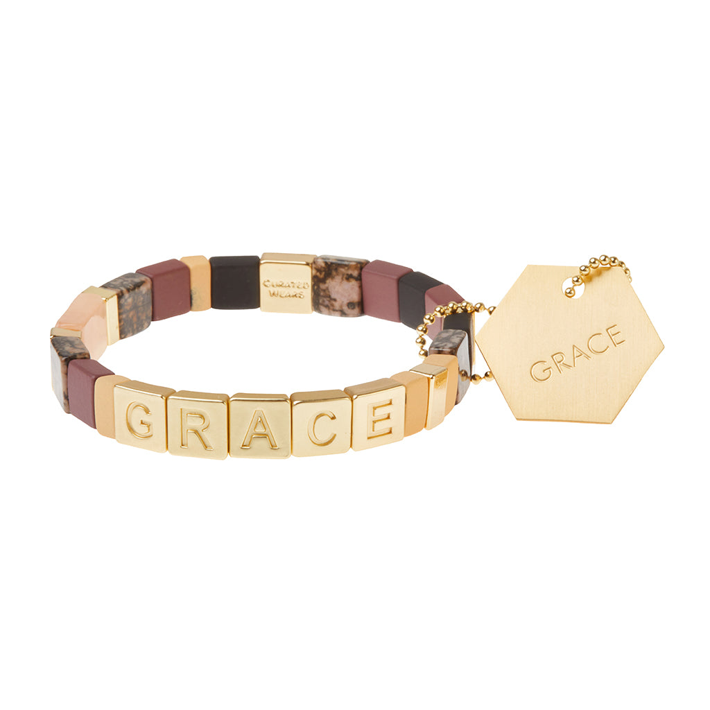 Grace 14k Gold Charm Bracelet