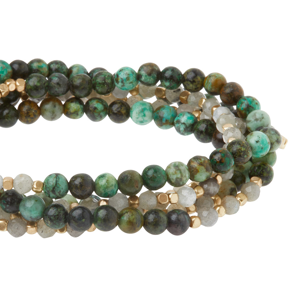 Labradorite Wrap Spanish Coin Bracelet – Aurora Creative Jewellery