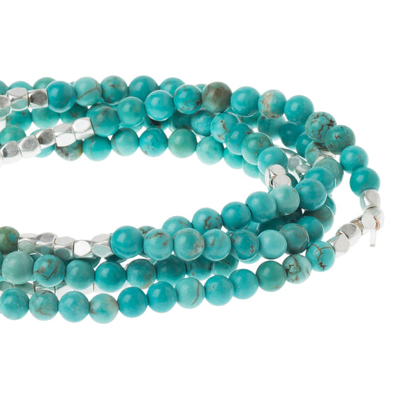 Stone Wrap Turquoise/Silver - Stone of the Sky
