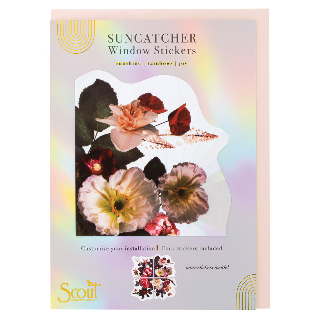 Flower Sun Catcher Sticker — Bball Y'all | Sun Catchers, Stickers, Art  Prints
