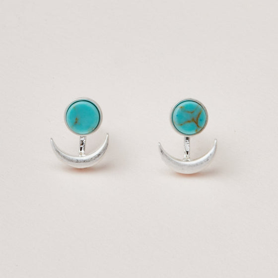 ピアス TATIANA Silver 925 Twinkle New Moon Ear Jacket Earrings EC30 big_AT6060_SVEARR.jpg