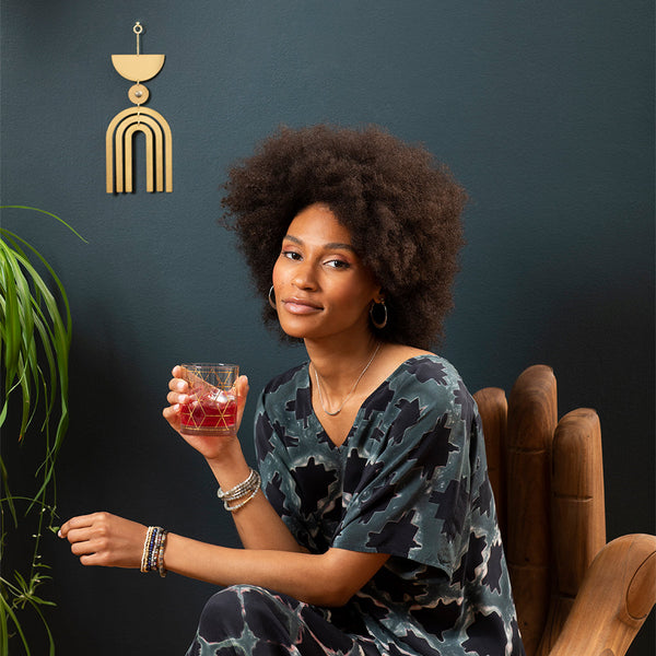 Wall Hanging - Nebula/Rose Quartz