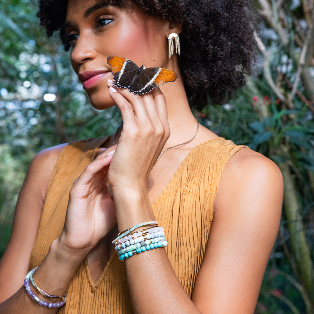 Intermix Stone Stacking Bracelet Turquoise Scout Curated Wears