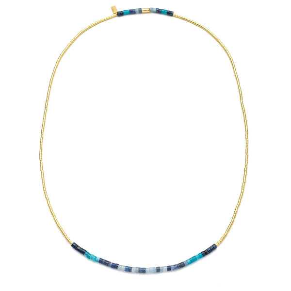 Ombre Stone Wrap - Midnight/Gold