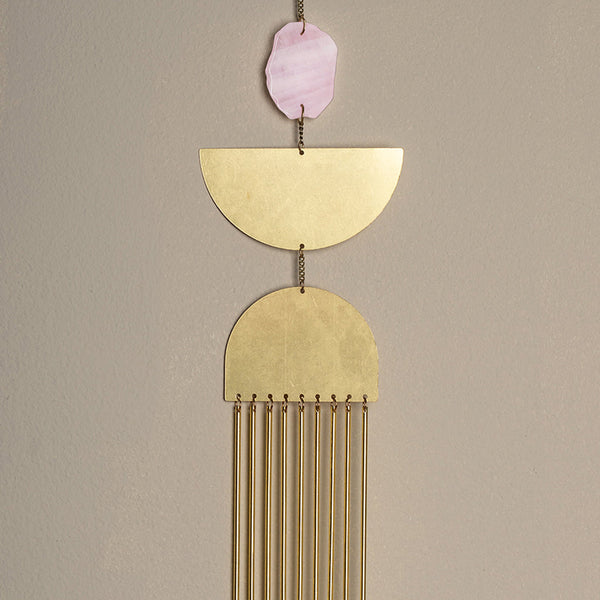 Wall Hanging - Nebula/Rose Quartz