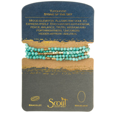 Stone Wrap Turquoise/Gold - Stone of the Sky