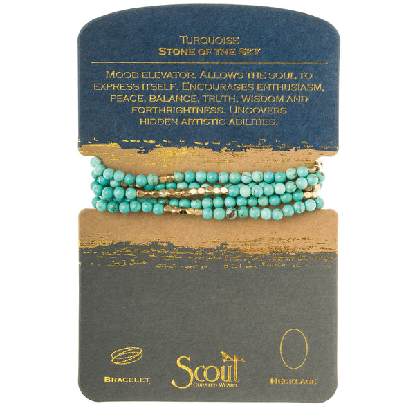 Stone Wrap Turquoise/Gold - Stone of the Sky