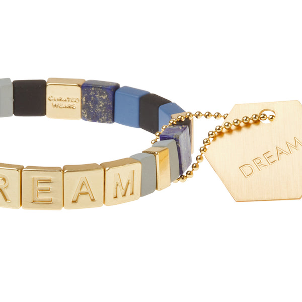 Empower Bracelet - DREAM Gold/Lapis/Jasper