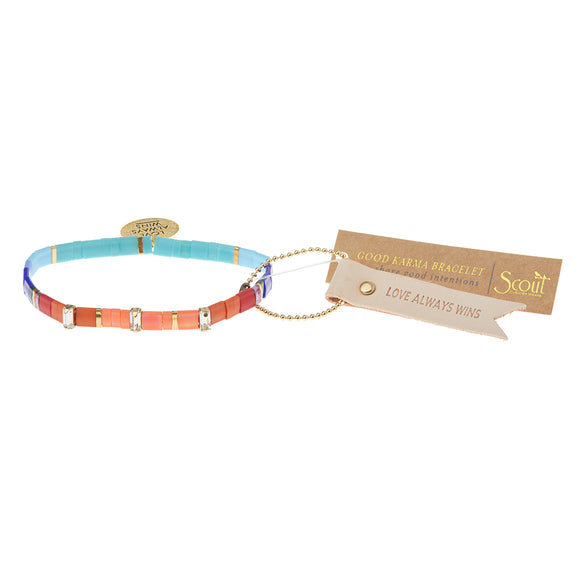 Good Karma Miyuki Charm Bracelet
